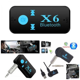 [FREESHIP] USB BLUETOOTH X6 3IN1 CHO XE HƠI, AMPLY, LOA (2629) [HCM]