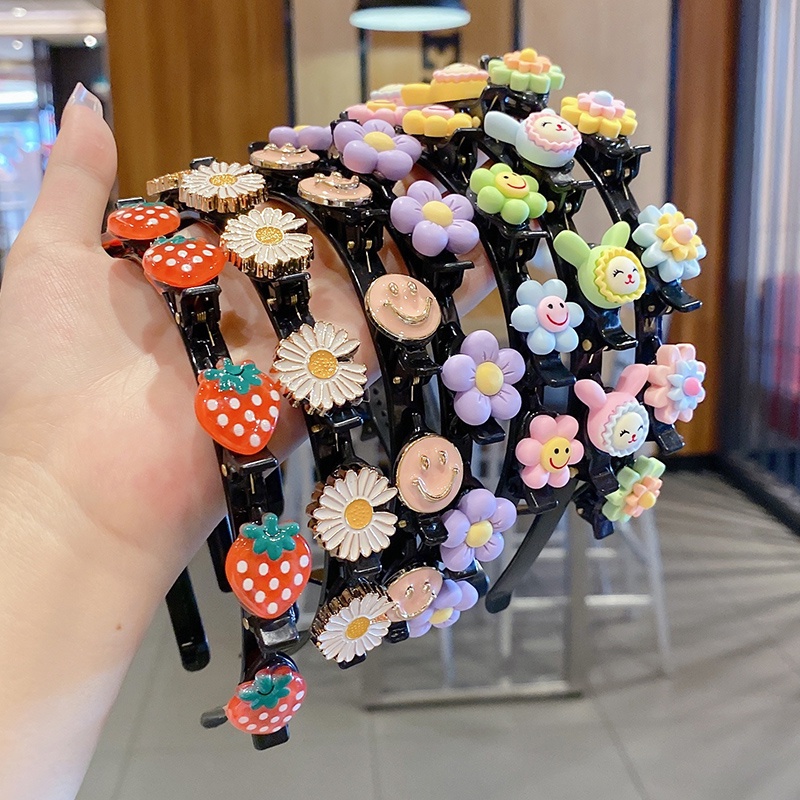 Cài tóc họa tiết trái cây hoạt hình dễ thương cho nữ 2021