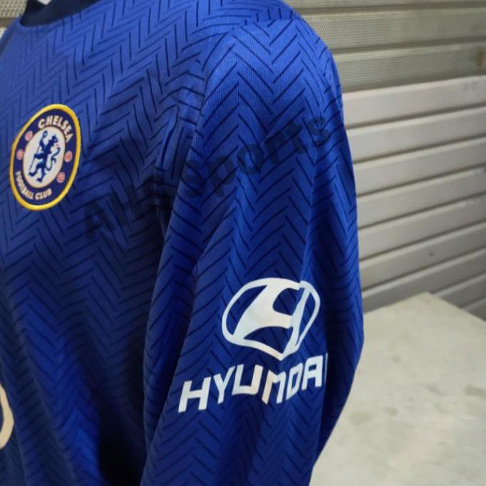 Áo Thun Tay Dài Chelsea Home Ls 20 21 2020 2021