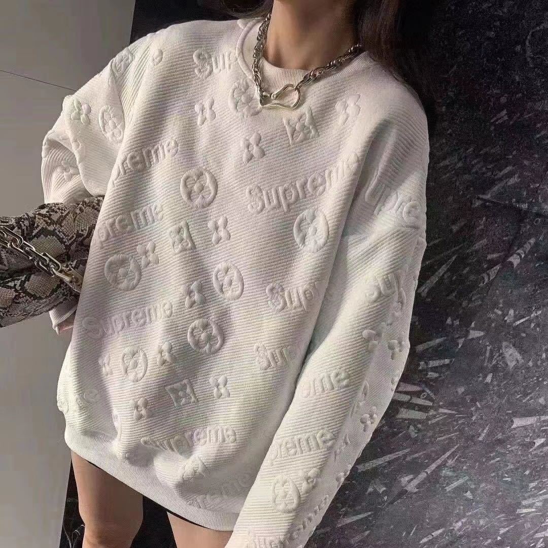 ! Supreme! Áo Hoodie dáng rộng thoải mái cá tính cho nam nữ | BigBuy360 - bigbuy360.vn