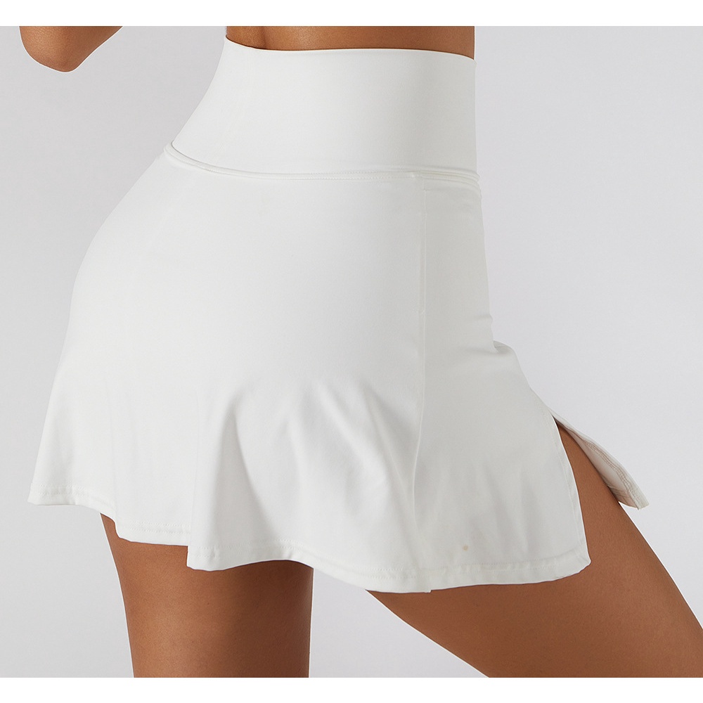 Chân váy 2 trong 1 SPORTSANGEL lưng cao mau khô để tập thể dục / yoga