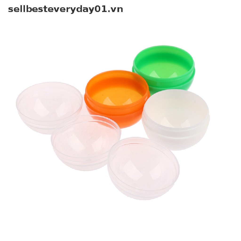 Set 100 quả bóng nhựa rỗng nhiều màu sắc có thể tách ra