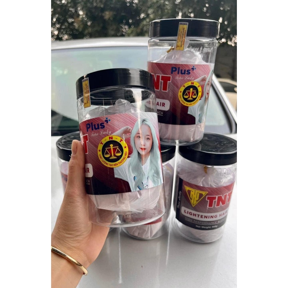 Bột tẩy tóc Kerain TNT plus cao cấp không xót da đầu, không hại tóc, 568g,chính hãng TNT