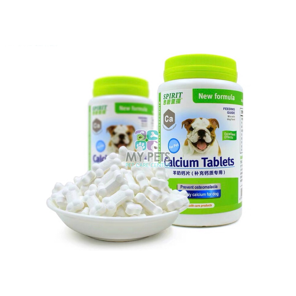 [1 Hộp CANXI] Viên nhai Spirit bổ sung Calcium giúp khung xương cứng chắc - Hũ 160g