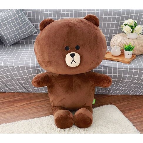 Gấu bông Nhít Mập: Gấu brown màu nâu đủ size - Gấu bông cao cấp - Quà tặng