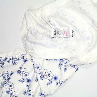 Bộ body cộc tay bé gái