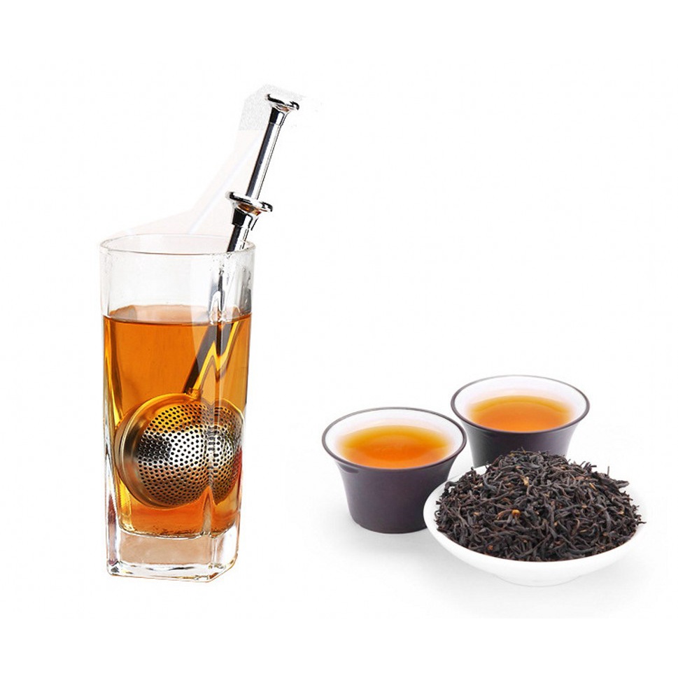 Dụng Cụ Lọc Trà Hình Quả Cầu Bằng Thép Không Gỉ 304 Có Thể Thu Gọn