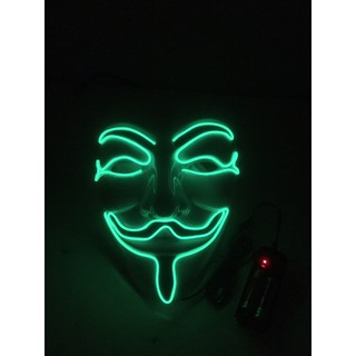 Mặt Nạ Hacker Phát Sáng Đèn Led DJ