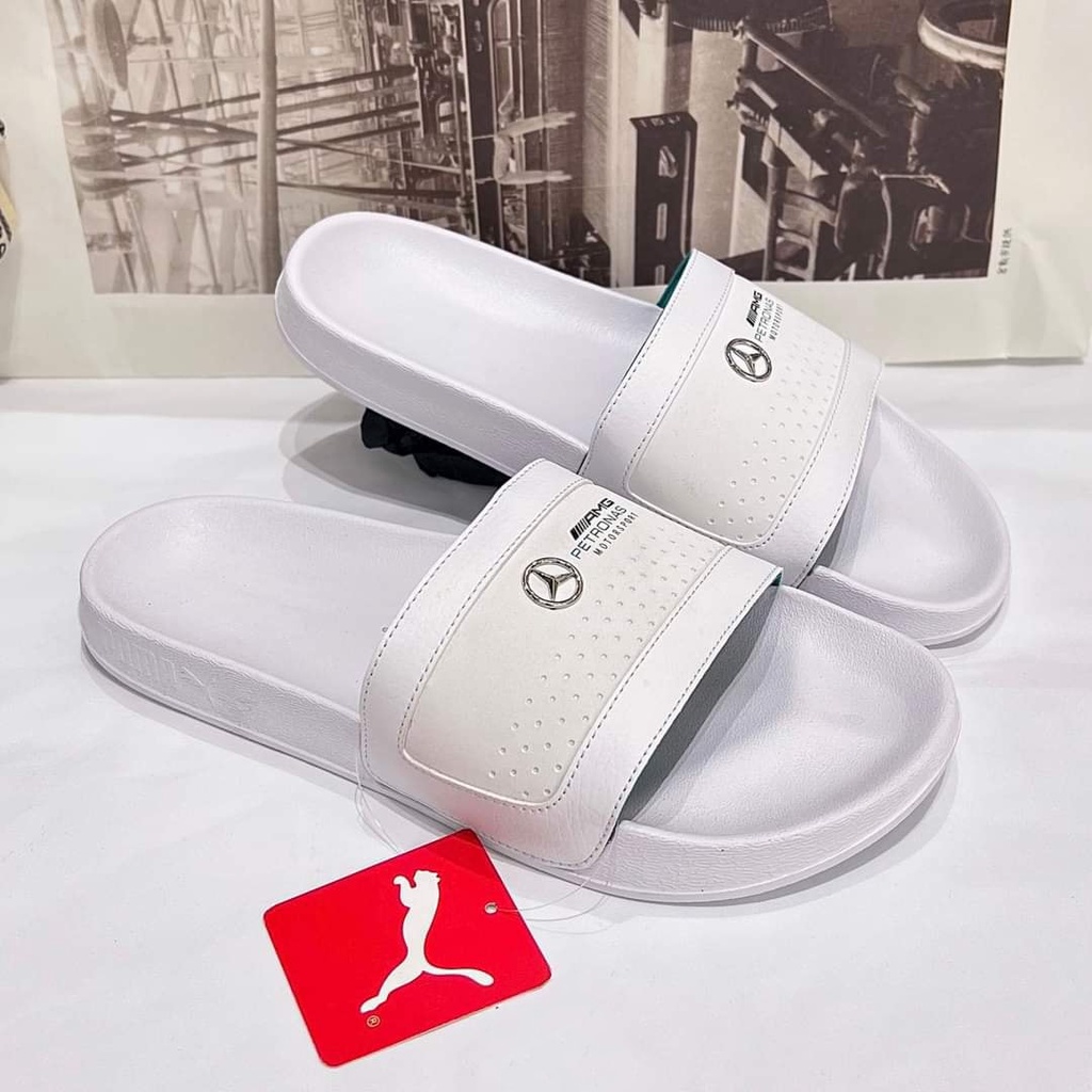 CHÍNH HÃNG - Dép PuMa x Mercedes White