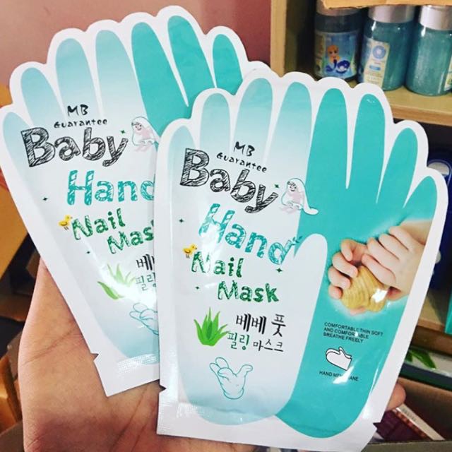 (auth) Mặt nạ Ủ Da Tay Baby Hand Nail Mask | BigBuy360 - bigbuy360.vn