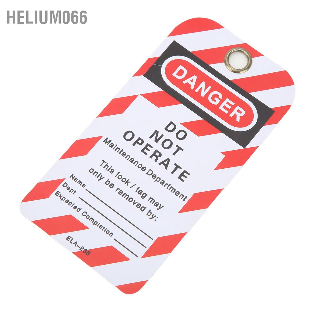 Lockout Tagout Kit với Khóa an toàn Hasp Padlock Loto Tag Key Tamper Proof cho thiết bị công nghiệp Helium066