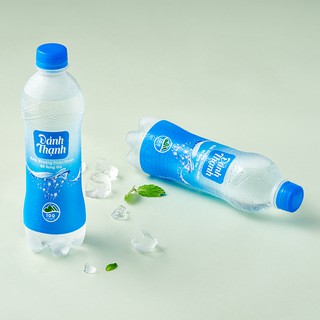 Lốc 6 chai Nước Khoáng Thiên Nhiên Có Ga Đảnh Thạnh chai 430ml (Đảnh Thạnh Lạt)