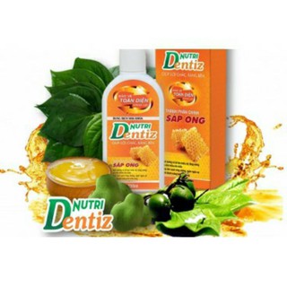 Nước súc miệng NutriDentiz - Lợi chắc, răng bền, đánh bay hôi miệng