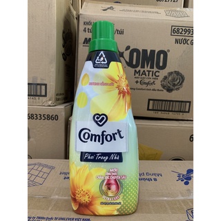 Nước xả vải quần áo Comfort hương nắng mới chai 800ml