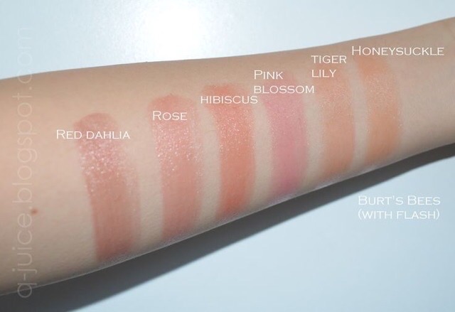 Son dưỡng màu Burt’s Bee Tint 100% tự nhiên