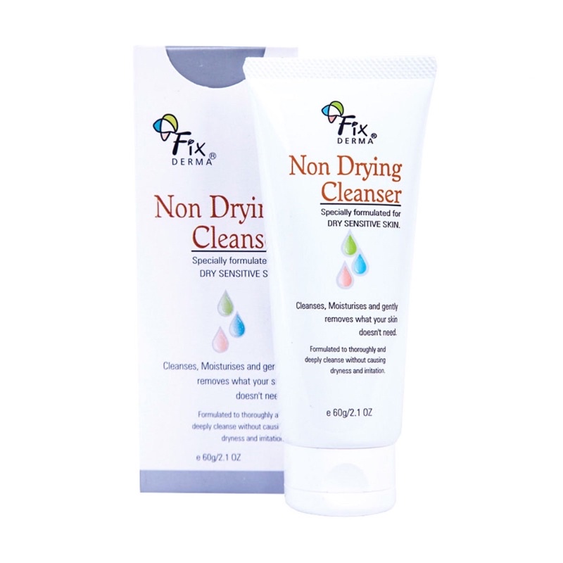 Sữa rửa mặt cho da nhạy cảm Fixderma Nondrying Cleanser - 60g