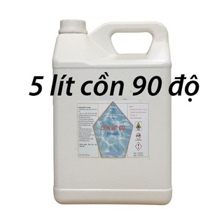 [Hoả tốc - HCM] Cồn Y tế 5 LÍT, 70 độ - 90 độ, Sát Trùng Diệt khuẩn, HÀNG CHÍNH HÃNG
