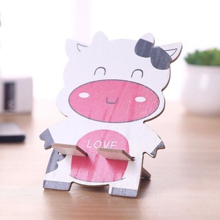 kệ gỗ để điện thoại hình thú