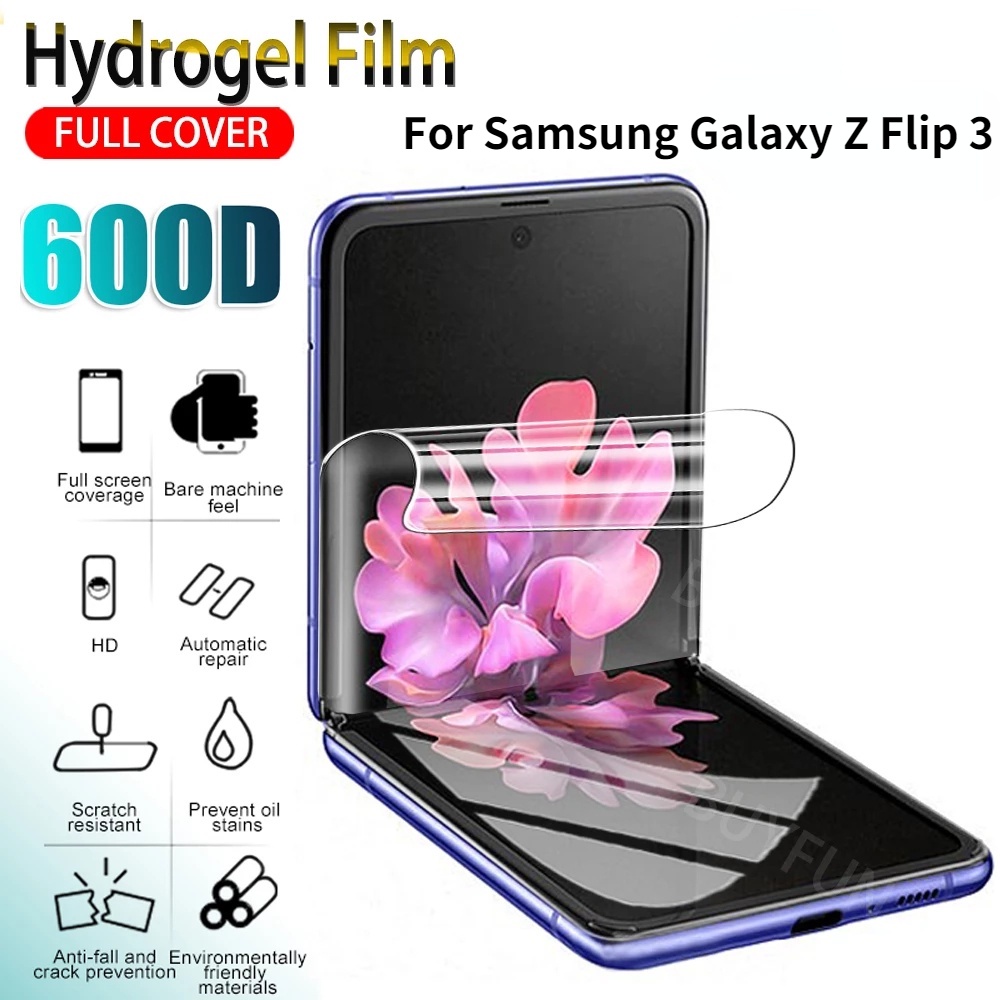 Miếng Dán Bảo Vệ Màn Hình Chống Trầy Xước Cho Samsung Galaxy Z Flip 3