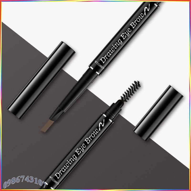 Bút kẻ lông mày Lameila Double Effect LDE15A | BigBuy360 - bigbuy360.vn