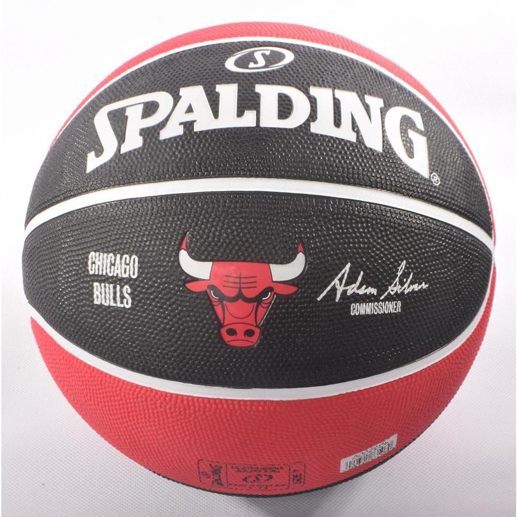 Bóng rổ Spalding NBA Team Chicago Bulls Outdoor size 7 binhansport