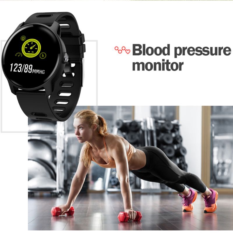 Star✨Smart Watch IP68 Waterproof Fitness Tracker S08 Sport Pedometer Heart Rate Blood Pressure