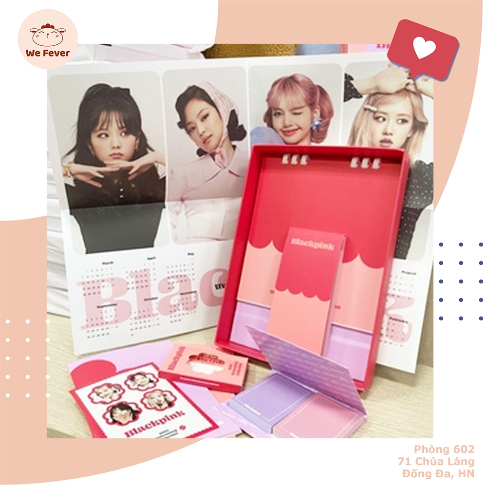 Lẻ bộ lịch chào năm mới Welcoming 2022 của nhóm Blackpink