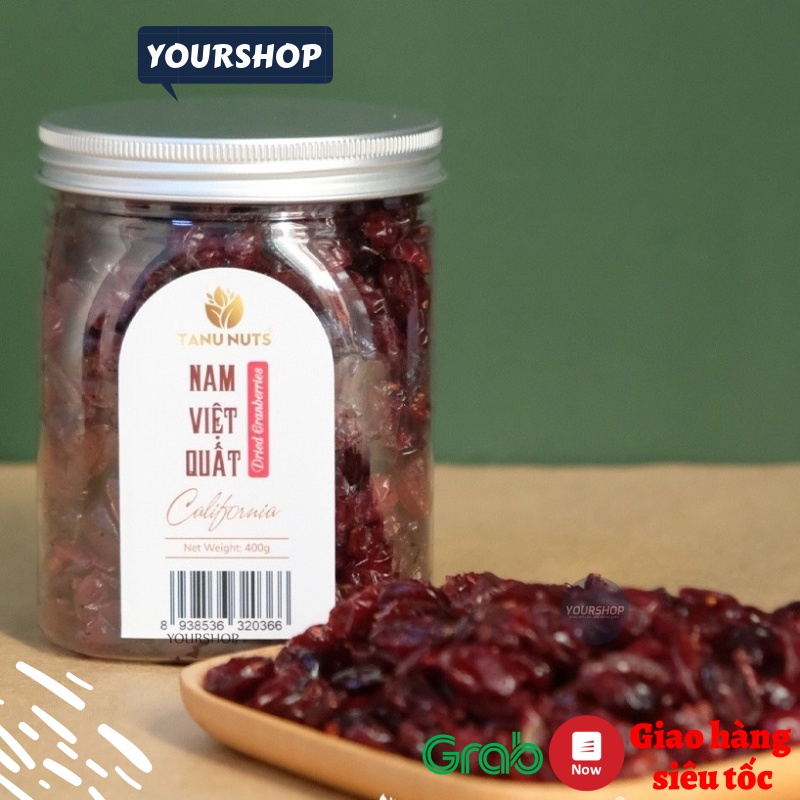 Nam Việt Quất Sấy Dẻo Không Đường Yourshop - Nam Việt Quất Mỹ