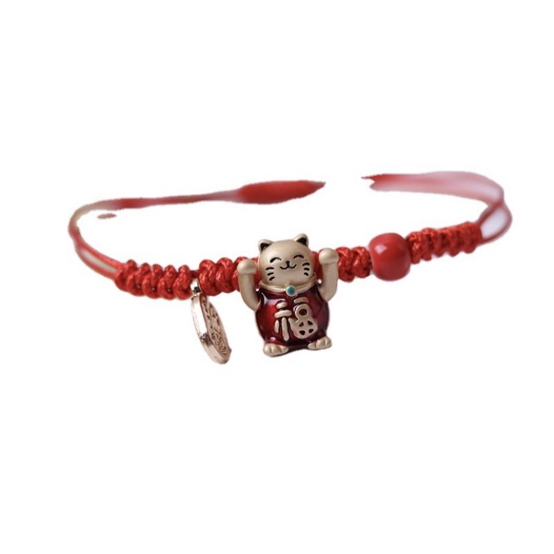 VÒNG TAY DÂY ĐỎ MAY MẮN - NHIỀU HÌNH