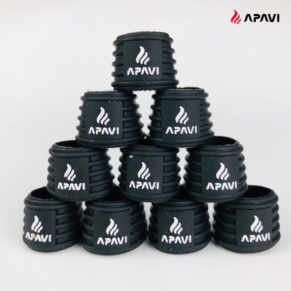 Vòng cao su Apavi dung quấn cố định giữ quấn cán, chắc chắn, tiện lợi, tô điểm thêm cho cây vợt của bạn