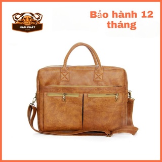 Cặp Công Sở NP03 Da Cao Cấp, Đi Học, Đi Làm