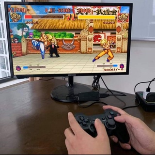 Máy chơi game cầm tay không dây stick 4K HDMI 2 người chơi huyền thoại gaming giải trí cổ điển contra mario quà tặng