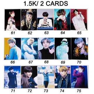 Sale set card  SUGA BTS