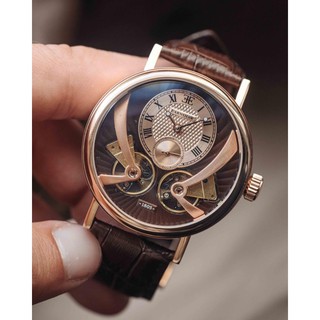 Đồng Hồ Nam Thomas Earnshaw Cll ES-8059-03 Beaufort Anatolia Automatic Brown Leather Hand Wind Fashion Men’s Watch