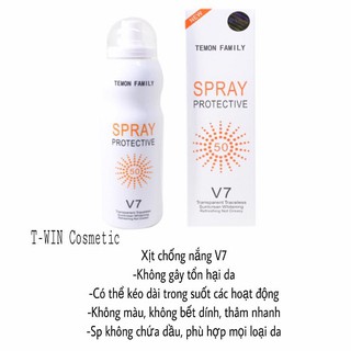 Kem chống nắng dạng xịt v7
