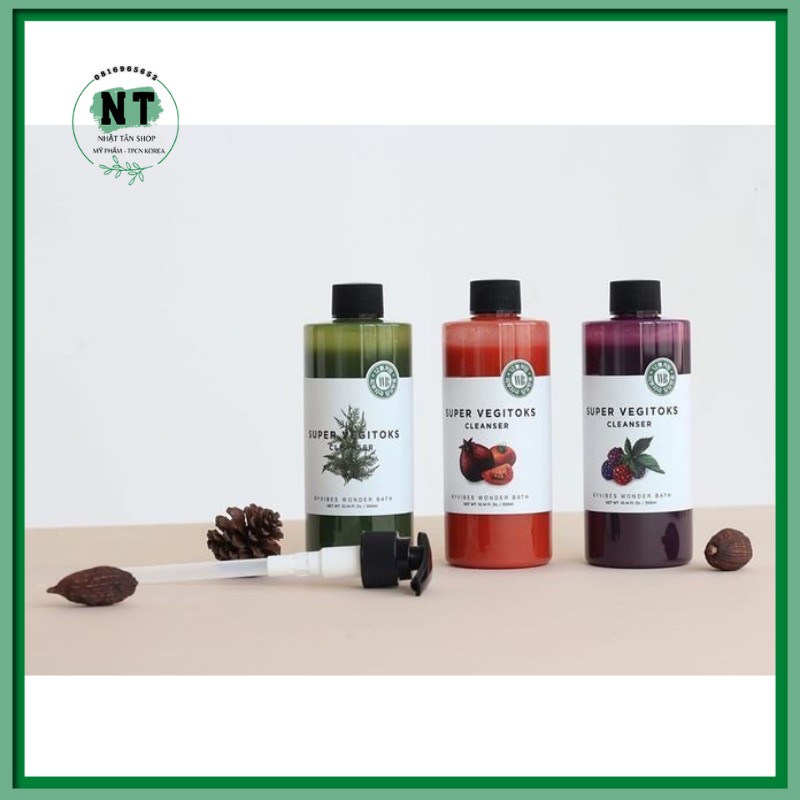 Sữa rửa mặt Super Vegitoks Cleanser - Sữa rửa mặt thiên nhiên, thải độc, dưỡng da | BigBuy360 - bigbuy360.vn