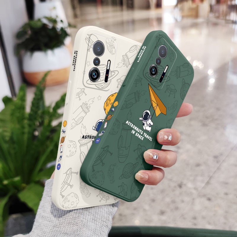 Ốp Điện Thoại Hình Phi Hành Gia Cho xiaomi mi 13t 12t 11t 10t pro lite mi 9t pro