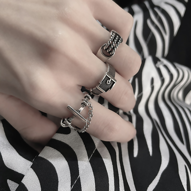 Nhẫn Hở Hình Thánh Giá Thời Trang Cho Nam Và Nữ