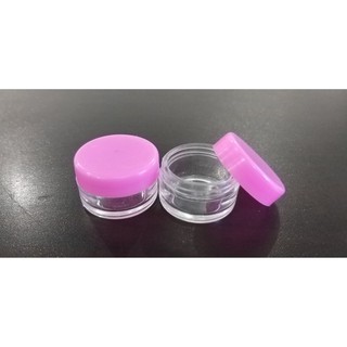 Combo 100 hủ nhựa tròn nắp hồng 10g