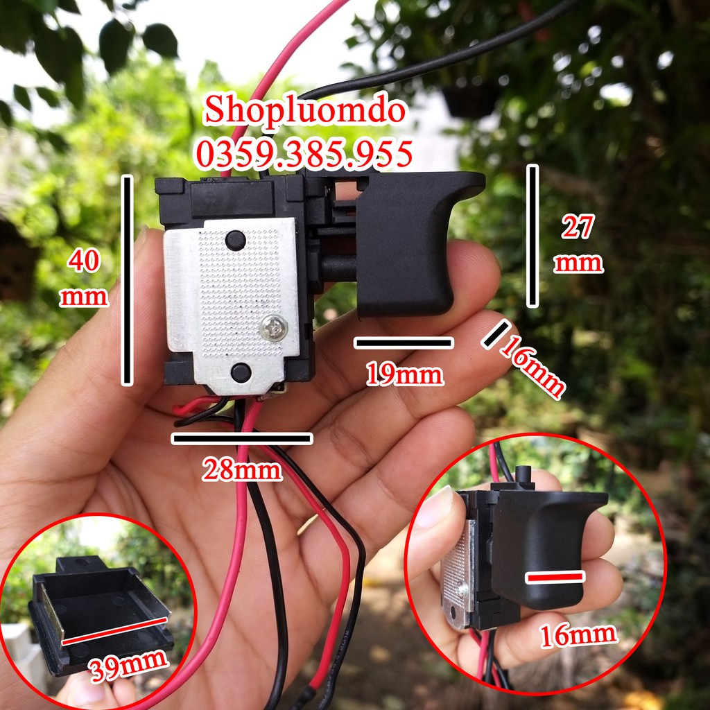 Cò thay thế máy khoan (mẫu số 5)