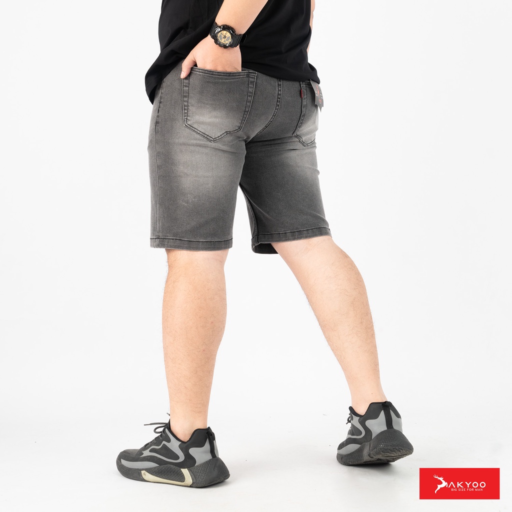 Quần Sooc Jean Big Size Nam 80-140kg AKYOO - So19057H