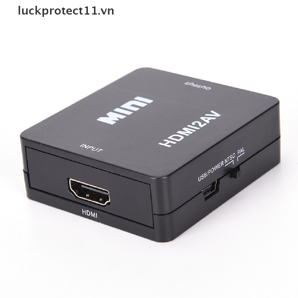 Bộ Thiết Bị Chuyển Đổi Video HD 1080P Mini HDMI2AV Sang RCA AV / CVBS Chuyên Dụng