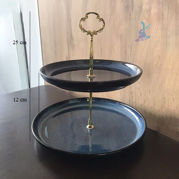 Khay bánh sứ sang trọng độc đáo để trái cây bánh kẹo decor tiệc cưới rất thích hợp