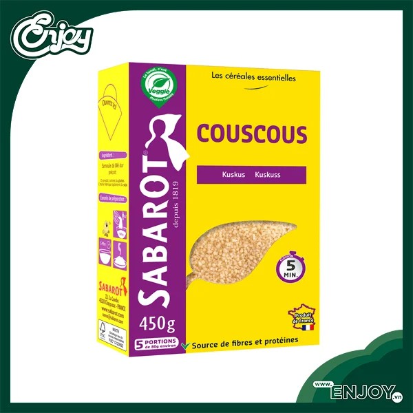 Hạt Sabarot Pháp - Couscous  450g
