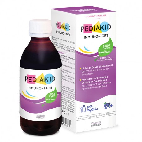 [ĐI AIR] PEDIAKID TĂNG SỨC ĐỀ KHÁNG PEDIAKID IMMUNO FORT PHÁP 125ML