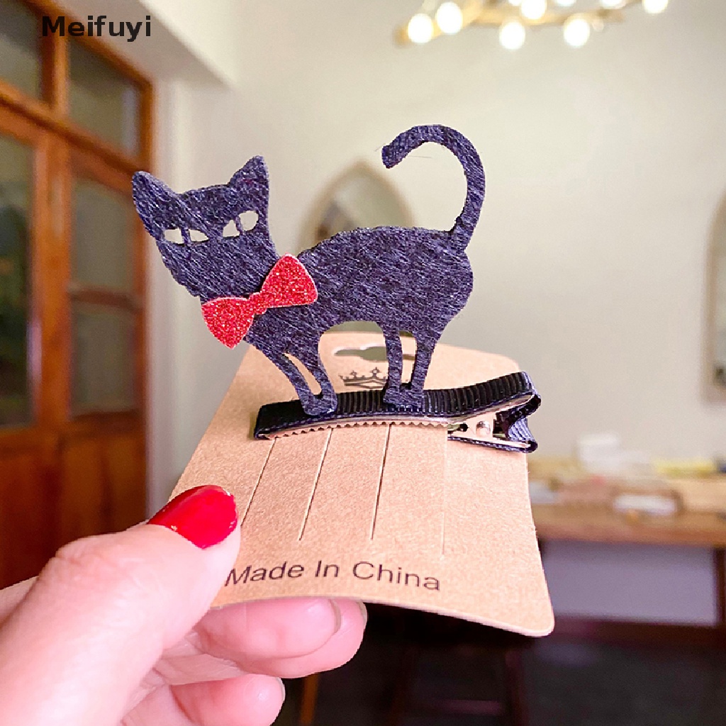 Kẹp Tóc Nhỏ Họa Tiết Hoạt Hình Phong Cách Halloween Cho Bé Gái