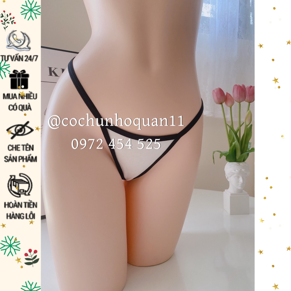 CK058♥️ QUẦN LÓT LỌT KHE CHẤT NHUNG MỀM SIÊU ĐẸP - QUẦN CHÍP LỌT KHE Sexy - cochunhochuyensi