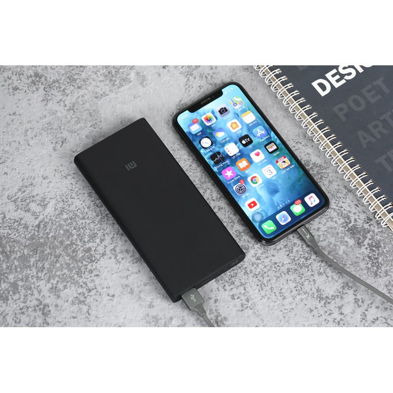 💥chính hãng💥 Pin sạc dự phòng không dây Xiaomi 10000mAh 2021 - Sạc dự phòng tích hợp sạc không dây 10000mAh Xiaomi lite