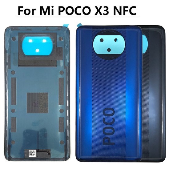 Nắp lưng Poco X3 / X3 Pro NFC - Chất liệu kính, Có quà tặng kèm