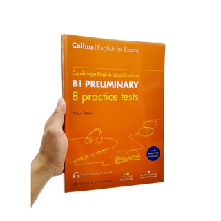 Sách Cambridge English Qualifications - B1 Preliminary - 8 Practice Tests